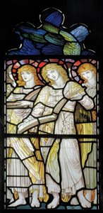 Anges Chantants, Te Deum, Fenêtre Est, vers 1888 - John William Brown